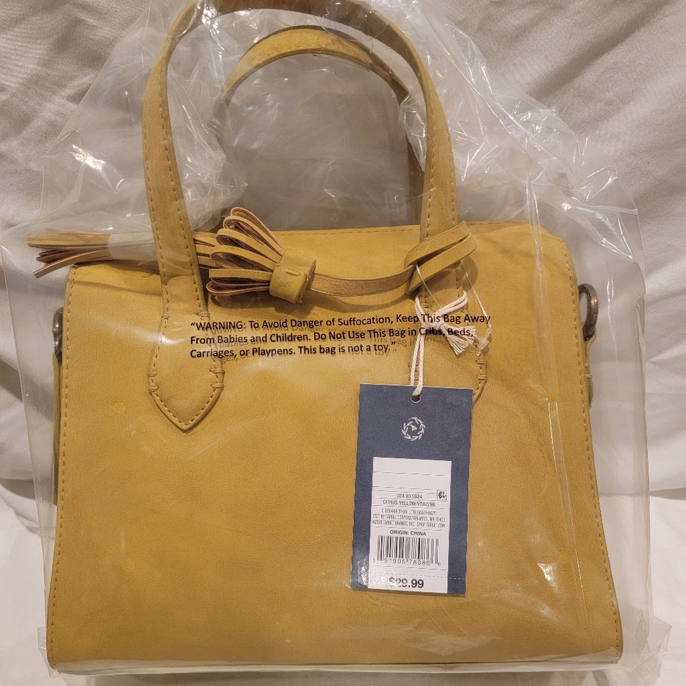 Citrus yellow Handbag